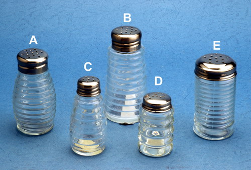 Cruet set with metal lid
  
   
     
    