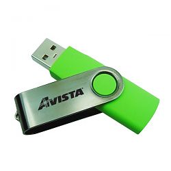 Swivel USB Flash Drive UB-1186GN