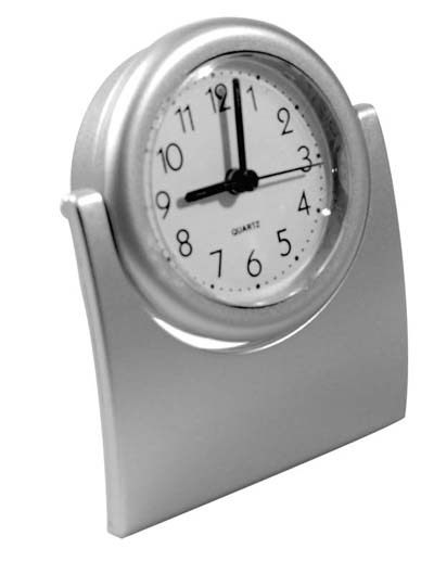Round Swivel Desk Clock