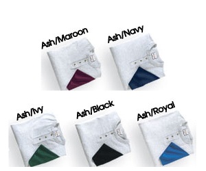 Henley Cotton Deluxe Short Sleeve Colorblock