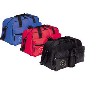 logo duffle bag - ESSENTIAL FITNESS BAG