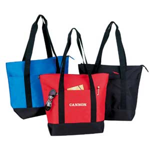 Personalized Zipper Tote Bags