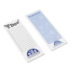 Non Adhesive Promotional Notepads - 3" x 8 1/4" - 50 Sheets