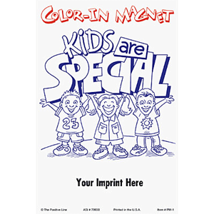 Promotional Color In Magnets-Kids Are Special