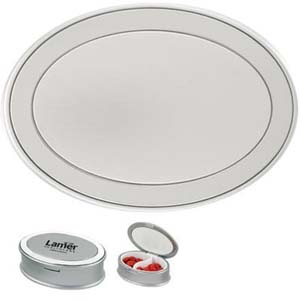 SALUTE II Oval Pill Box