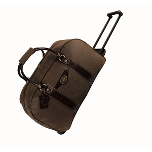 Trevi - Brown Rolling Bag and Pompe - Black Rolling Bag (KG5000Z & KG5000 - Same Item)