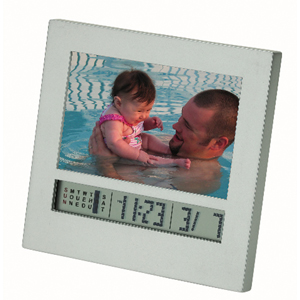 Salice I 2"x3" Frame with Calendar and Clock