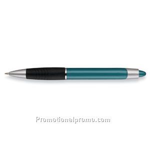 Paper Mate Element Pearlized Teal Barrel/Black Grip Black Ink Ball Pen