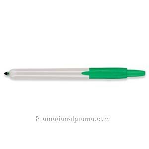 Sharpie Retractable Fine Point Grey Barrel/Green Permanent Marker