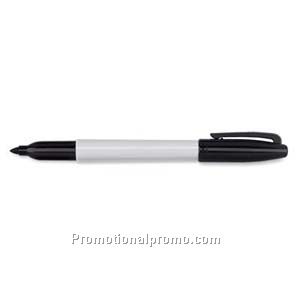 Sharpie Fine Point Grey Barrel/Black Permanent Marker