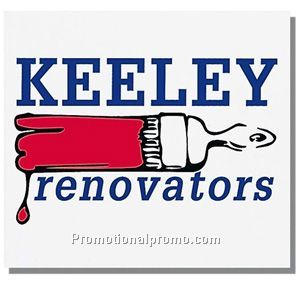 Square Cornered Magnet - Screen Printed