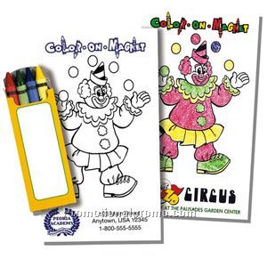 Color-On-Magnet with Crayons - Digitally Printed