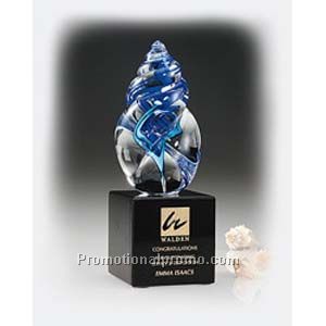 Blue Twist Sea Shell