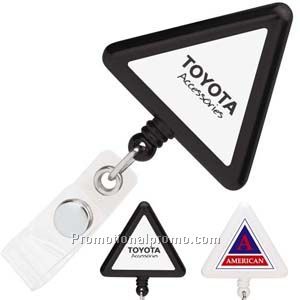 Triangle Retractable Badge Holder