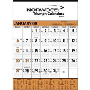 Orange & Black Contractor's Memo (13-sheet)