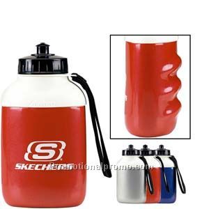 Metallic Oval Bottle - 32 oz.