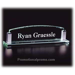 Arch Jade Nameplate