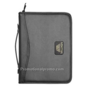 Embassy Vinyl Zippered Portfolio