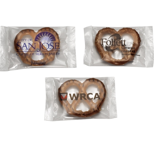 Individual wrapped pretzels
