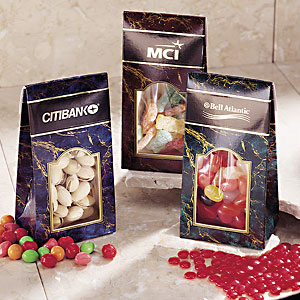 Gift tent box with T fills