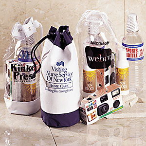 On the go carry bags ( Clear Vinyl)