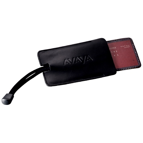 Millennium Leather Retractable Luggage Tag