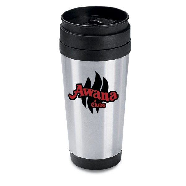 16-oz. STAINLESS STEEL TRAVEL TUMBLER