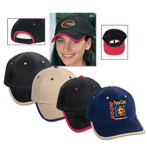 BRUSHED COTTON EDGE CAP