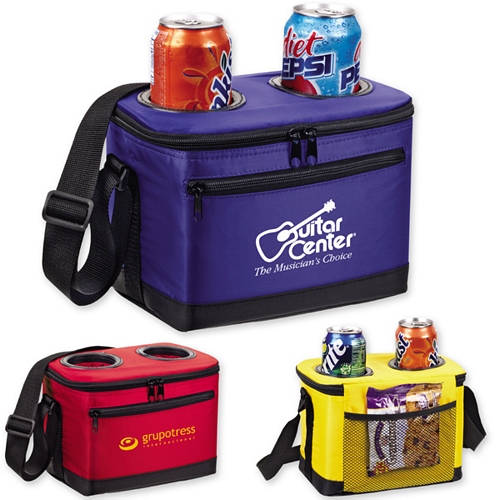 DELUXE INSULATED BAG WITH CUP HOLDERS