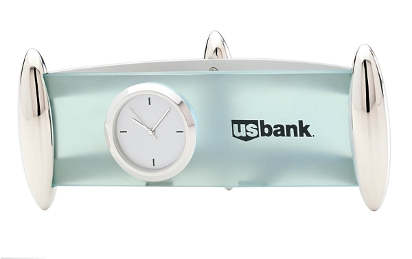 Clock and Card Holder