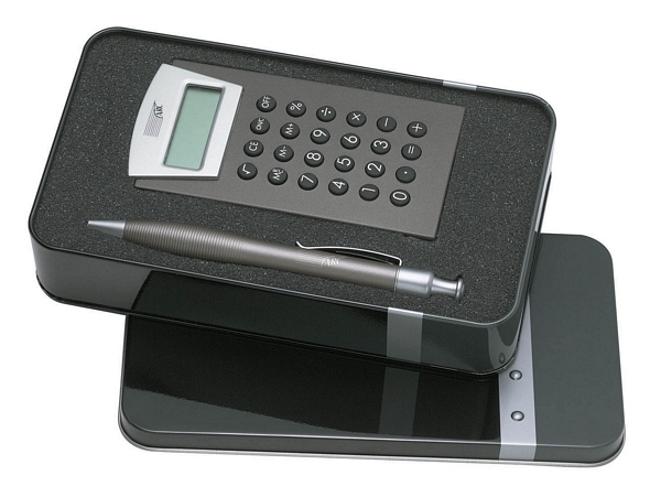 Ballpoint Pen / Techno Caluculator Giftset