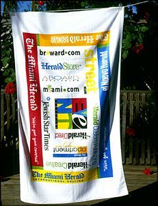 35 x 60 15 lb. Velour Beach Towel