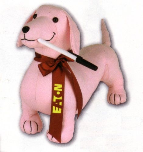 Pink Autograph Hound with Ribbon