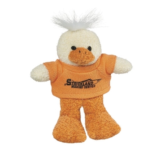 Duck Mini Bean Bag Keychain