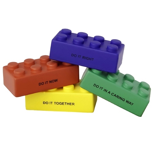 Icon Building Block Stress Toy