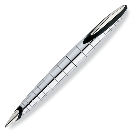 Radial Chrome  Ball Point Pen