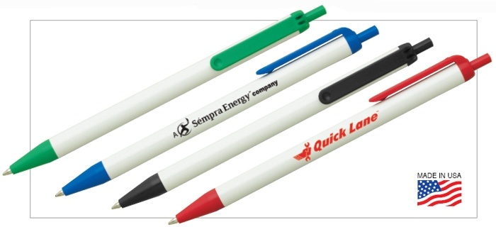 Clickster White Barrel