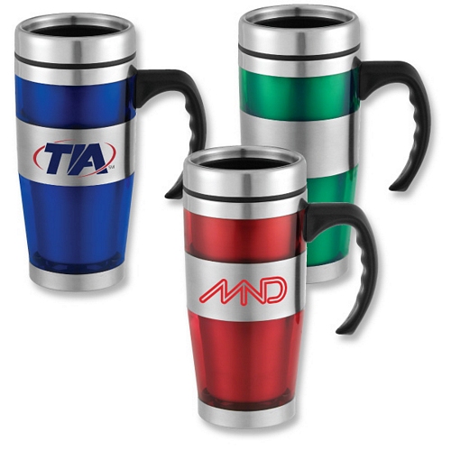 THE LAUREL TRAVEL MUG PAT. PEND.