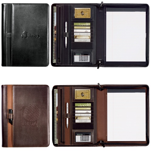 Stratford Zippered Padfolio