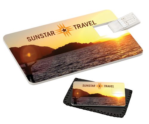 2GB Credit Card USB Drive