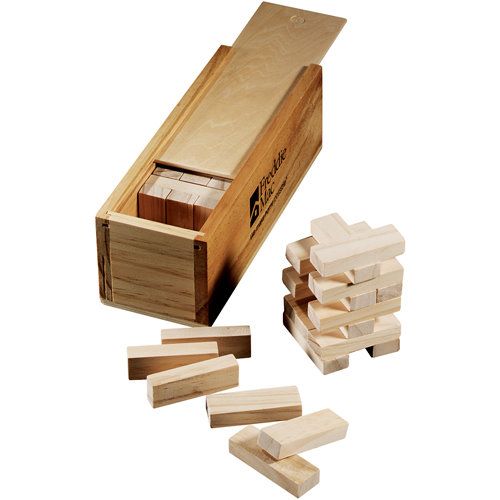 Tumbling Tower Wooden Block Game