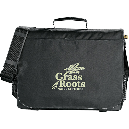 Eco 51% Recycled Owl Messenger Bag