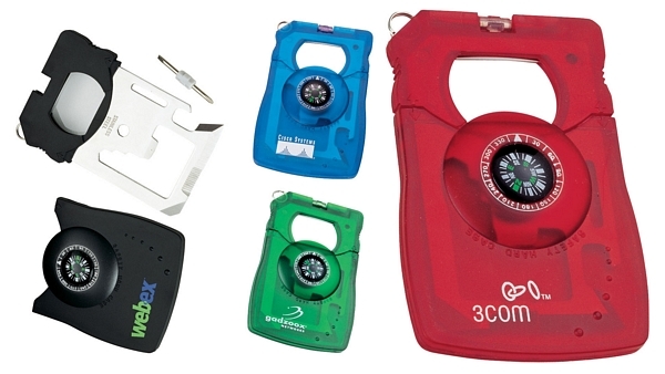 10 in 1 Compass Survival Card