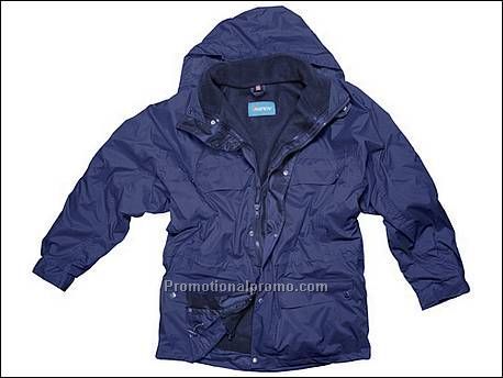 3 in 1 windjack en fleecetrui