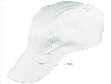 3 panel katoenen cap met gebolde...