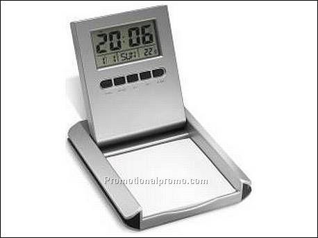 3-port USB-hub with alarm clock