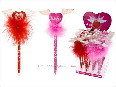 Ballpoint pen Angel w. moving...