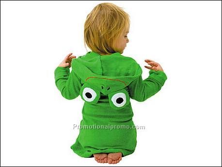 Bathrobe Funny Frog cotton terry...