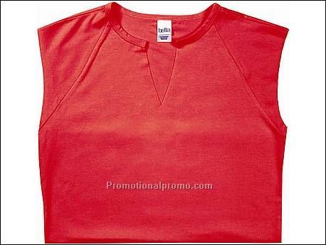 Bella T-Shirt Slit-V Raglan, Red
