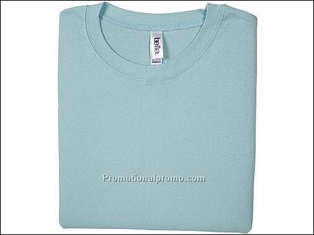 Bella T-sh Sheer rib S/S, Seafoam Blue